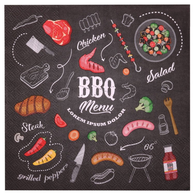 Serwetki FANTASIA 33x33cm wzór 5 RAVI